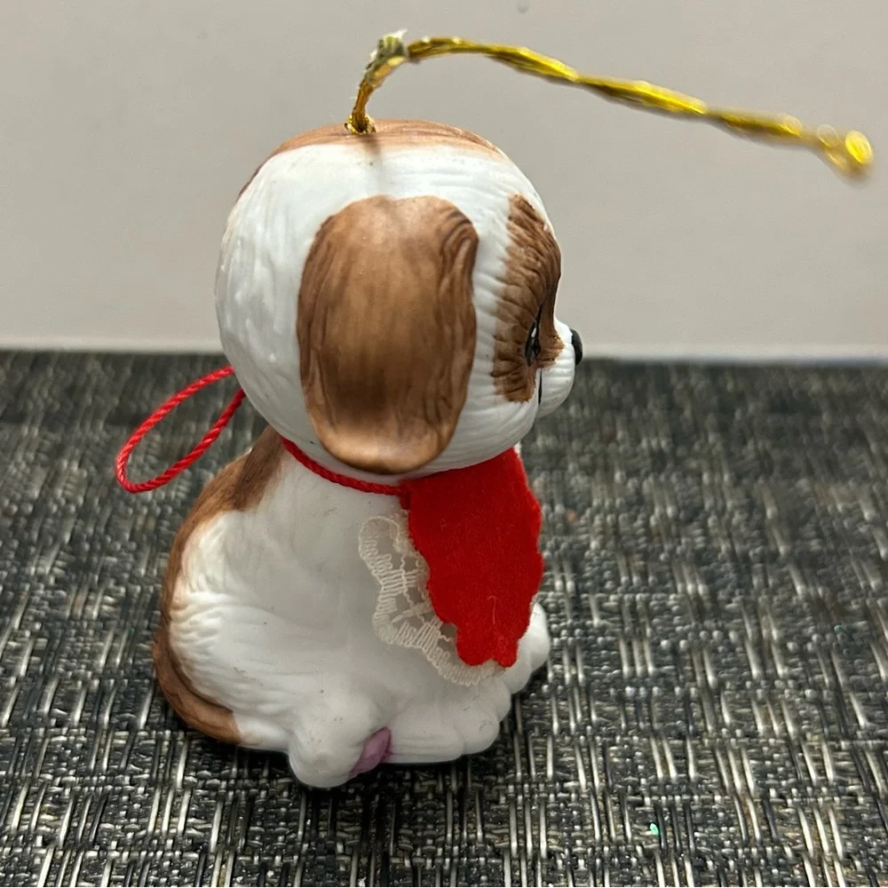 Vintage Dog Ornaments Giftco & Jasco Belles Set